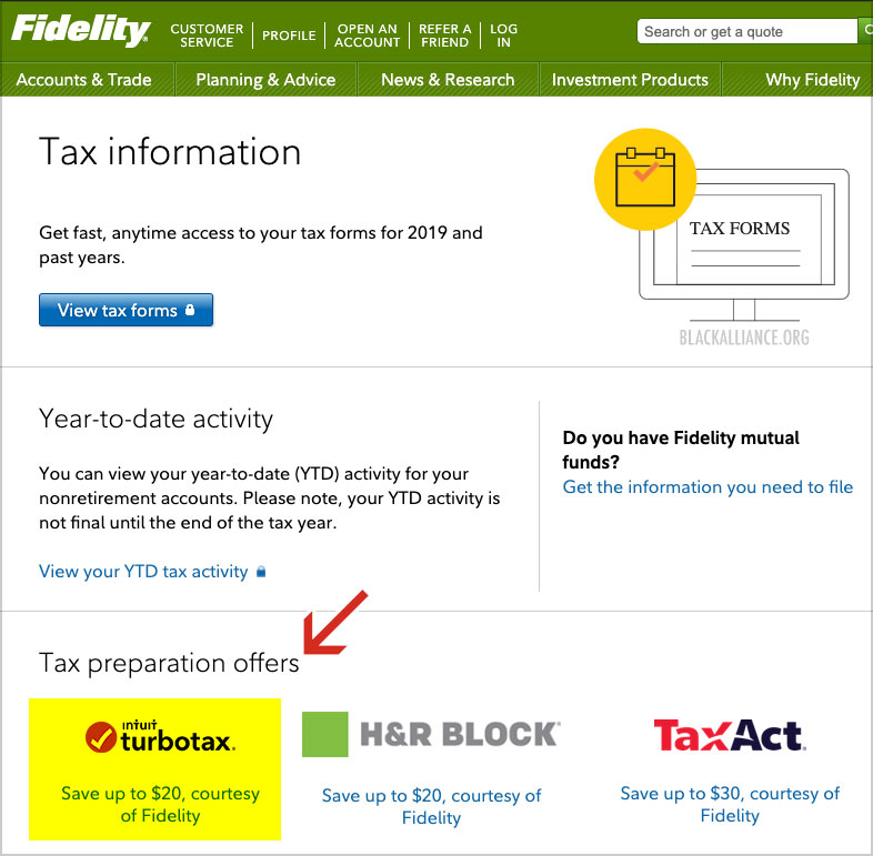 fidelity turbotax discount code 2016