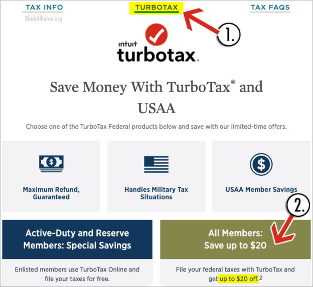 which turbotax products are free for military