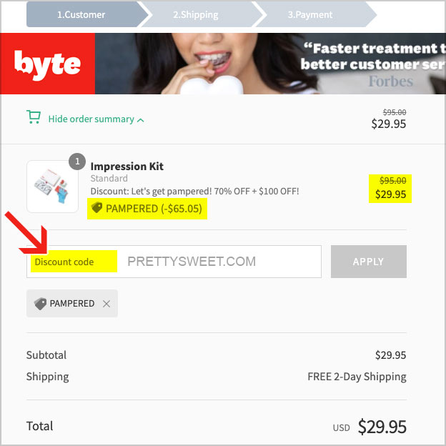 byte discount code