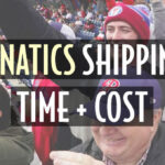 fanatics shipping time cost