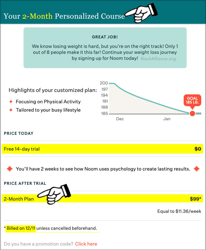 How Much Does Noom Cost? Monthly Pricing (New) • 2022