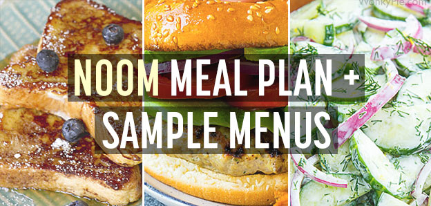 noom meal plan menus