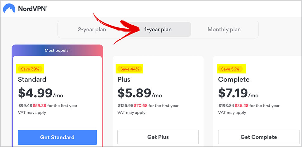 nordvpn one year coupon