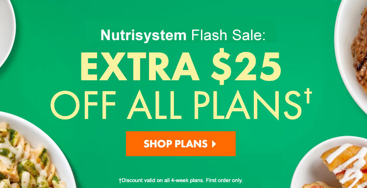 nutrisystem 25 off promotion