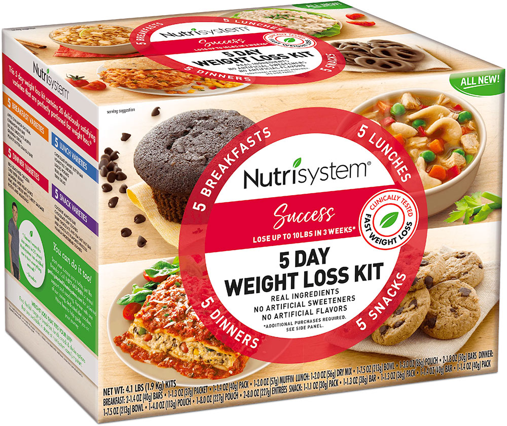 nutrisystem 5 day kits walmart