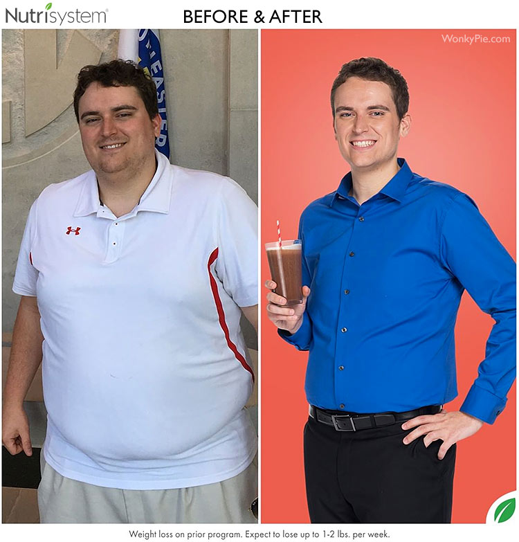 nutrisystem men before after john