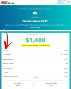 taxcaster free tax calculator