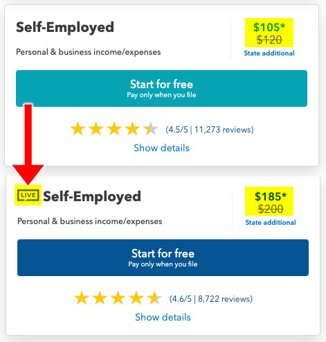 turbotax state efile cost