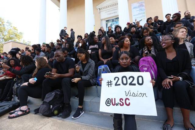 university south carolina black students