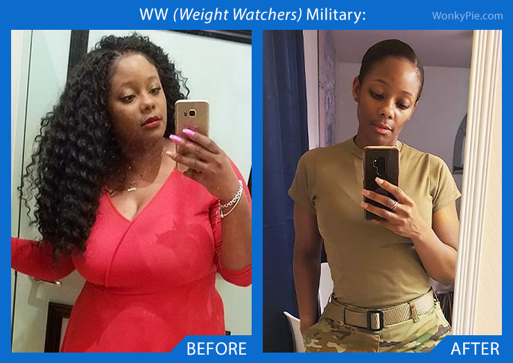 ww military weight loss results